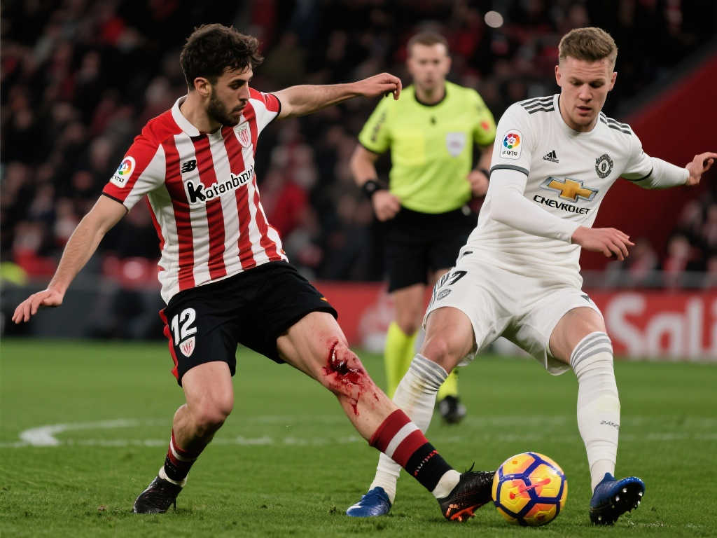 林德洛夫出球后踢中小腿,毕尔巴鄂中场展示伤痕:无牌无犯规判罚 林德洛夫出球后踢中小腿,毕尔巴鄂中场展示伤痕:无牌无犯规判罚